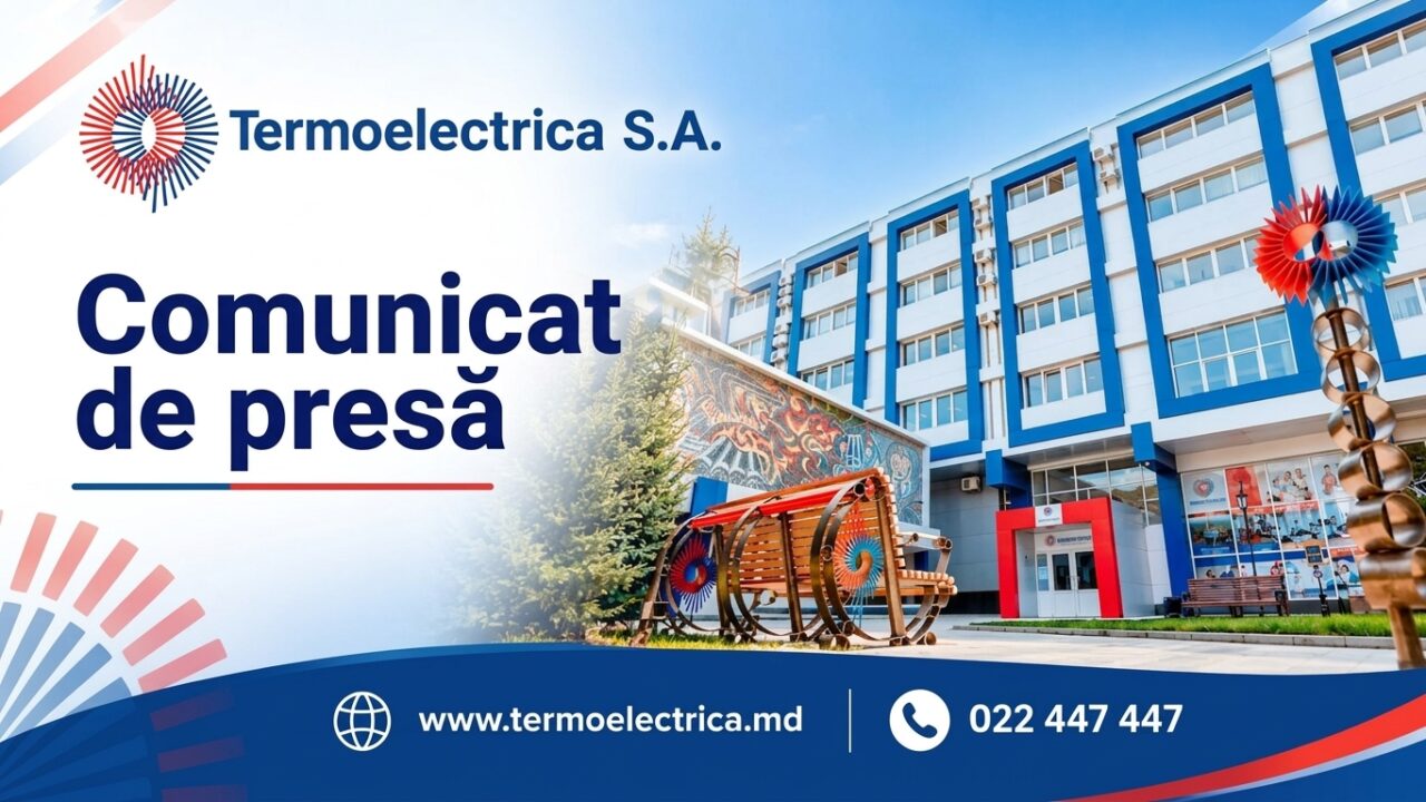  Comunicat de presă  privind cererea de ajustare a tarifului, la solicitarea ANRE