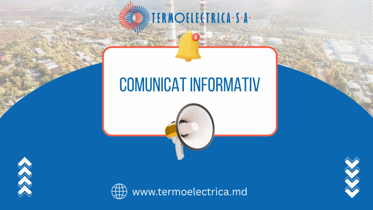  COMUNICAT INFORMATIV